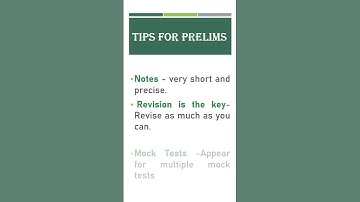 IMPORTANT STUDY TIPS FOR GPSC PRELIMS 2022 ||#civilsignal #gpsc #exams #ytshorts