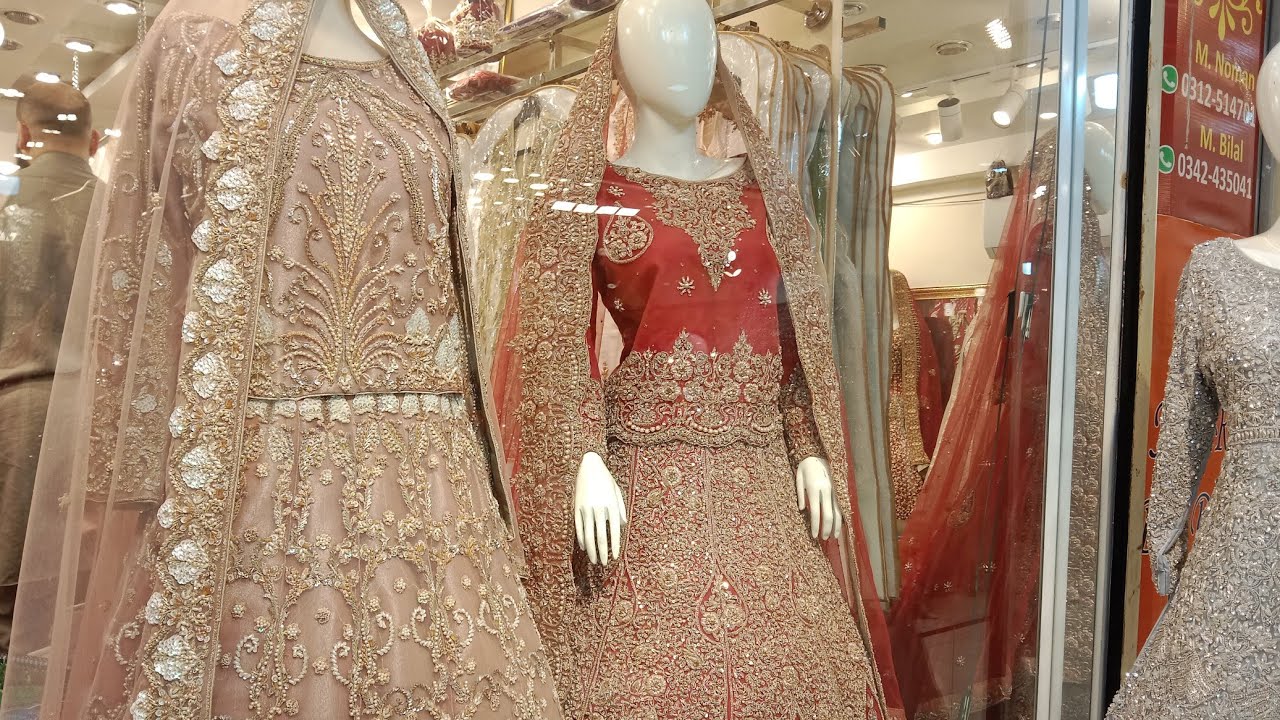 party wear dress design by Hina bridal Murree road Rawalpindi Rabi ...