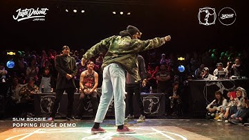 Slim Boogie – Judge demo Juste Debout Tokyo 2020