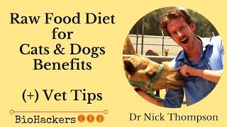 Listen to dr nick thompson, holistic vet, explain why a
species-appropriate raw food diet is beneficial cats and dogs + tips
about where & how start. #...