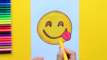 How to draw Hungry Face Emoji
