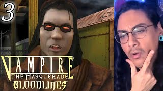 There's Werewolves Now My First Time Playing Vampire The Masquerade - Bloodlines - Part 3 (VOD)