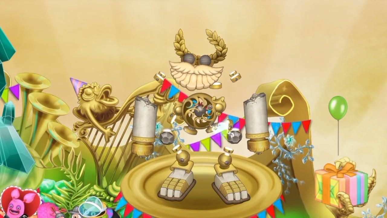 Gold Island Epic Wubbox (Earth Phase) 🪨😎 #mysingingmonster #epicwubb, Wubbox