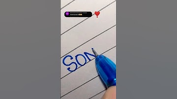 Write your name in the comment section below #handwriting #writingskill #signature #signwriting