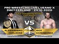 Corleone c vs barbabionda  icw italian title match  pro wrestling live lugano x  24102020