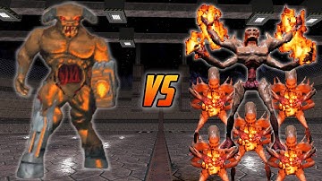 How Many Arch-Viles Will It Take to Kill a CyberDemon? | DOOM 64 Infighting #doom64