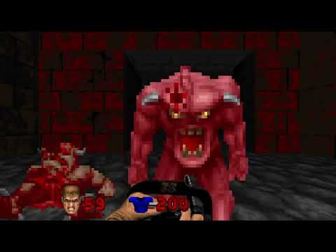 Ultimate DOOM - E2M5: Command Center - Ultra-Violence | 100% Secrets | Pistol Start
