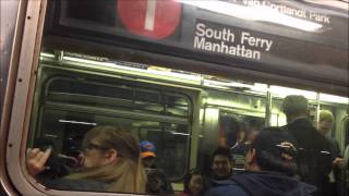 South Ferry bound R62A 1 Train @ Times Sq-42nd St   AaronTheEagle1 Video