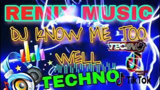 DJ KNOW ME TOO WELL | TECHNO REMIX MUSIC BY DJ BHARZ ORAGON