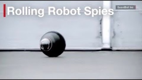 Spherical Amphibious GuardBot Featured On CNN | GuardBot