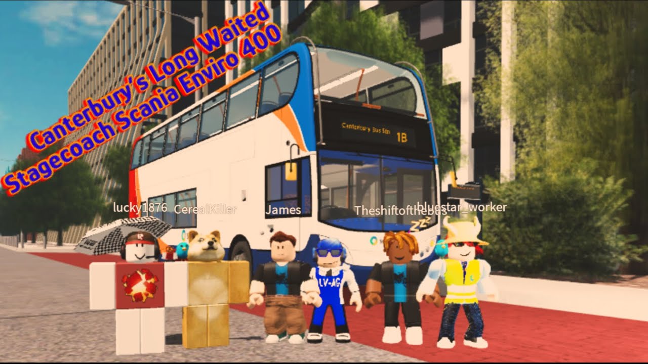 Canterbury’s Long Waited Stagecoach SCANIA ENVIRO 400