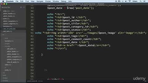 6  Deleting Posts in admin - CMS POSTS - PHP COURSE CMS PROJECT