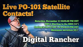 Live PO-101 Satellite Contacts!