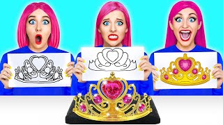 Siapa Yang Melukis Paling Bagus Mendapatkan Hadiahnya  Menggambar Hack Multi Do Food Challenge