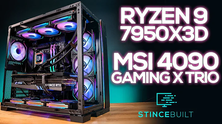 Build the Ultimate Gaming PC: Ryzen 9 7950X3D + MSi 4090 Lian Li o11 Evo!