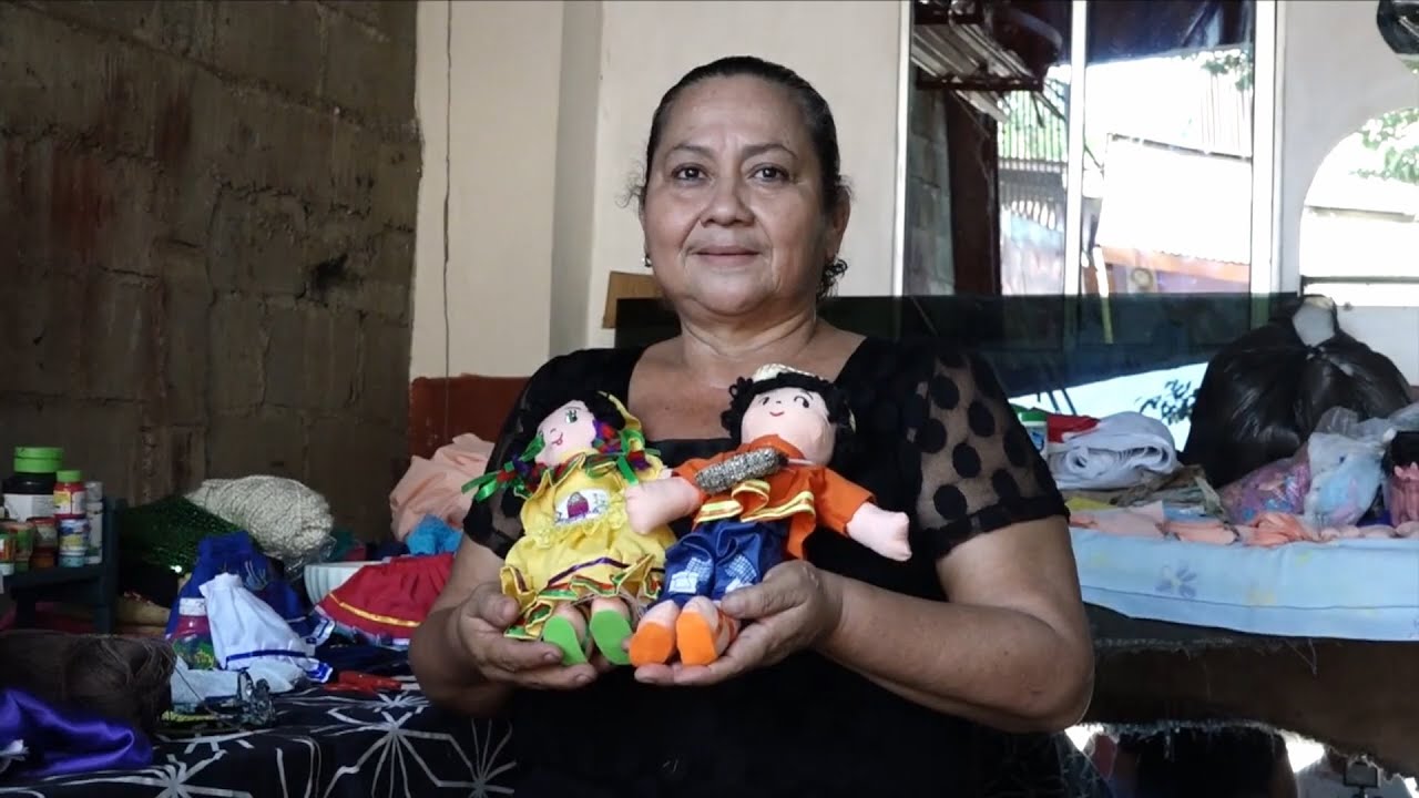 Elaboracin de muecas artesanales, negocio rentable en Masaya - YouTube