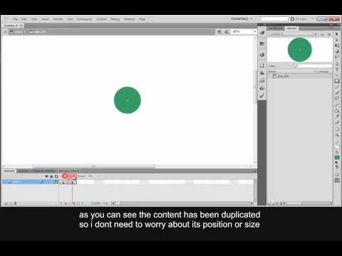 Flash Cs5: How to create a basic button symbol