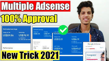 🔥Multiple Google AdSense Account Approval Trick In 2021