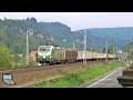 Krippen 🔹 Grenzverkehre im Elbtal mit diversen 🇩🇪 & 🇨🇿 E- & Dieselloks, Ⓤ28, Dresdner Ⓢ-Bahn