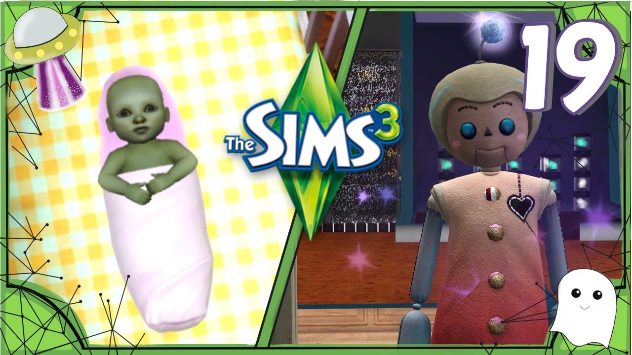 We have a alien baby!/ Sims 3 part 19 YouTube