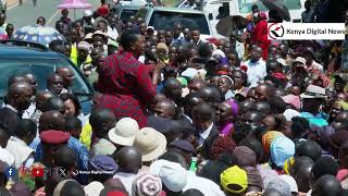 Sabina Chege's remarks at Ruto's Murang'a rally!!