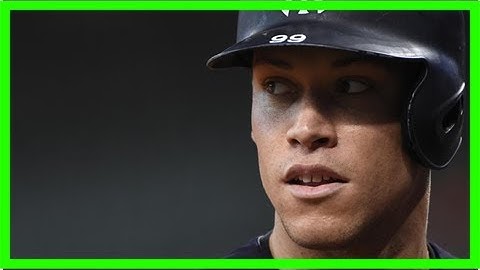 Aaron judge says he