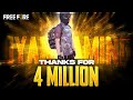 Garena Free Fire Live - 4 Million Family Dj Alok Gameplay