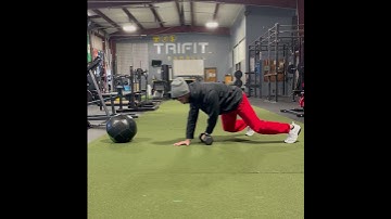 Bear Plank *Dumbbell Pull Through