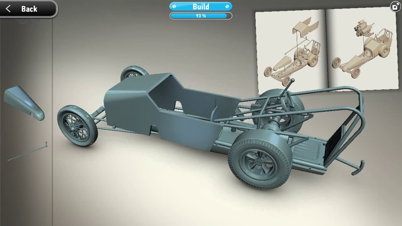 How to build race car l combining the parts of race car l part 2