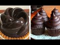 Homemade DARK Chocolate Recipe | How to Make Dark Chocolate Cake Decorating Video