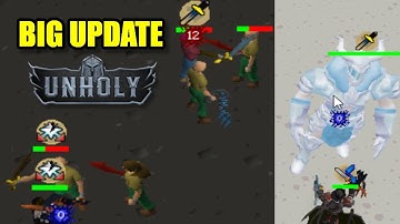 Unholy RSPS: *SO MUCH New Content Released* New Weapon Game, Custom Bosses & More! + Big Giveaway