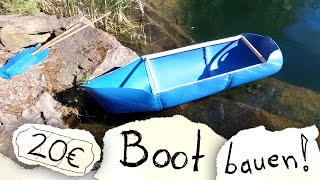 Boot aus Plastikfässern bauen! - DIY Segelkatamaran: Teil 1