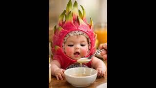 anomaly of baby dragon fruit eating  #anomali #fyp #animation #fypシ゚viral