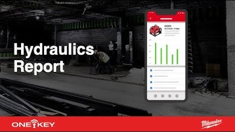 Generate Hydraulics Reports | One-Key Support for Web