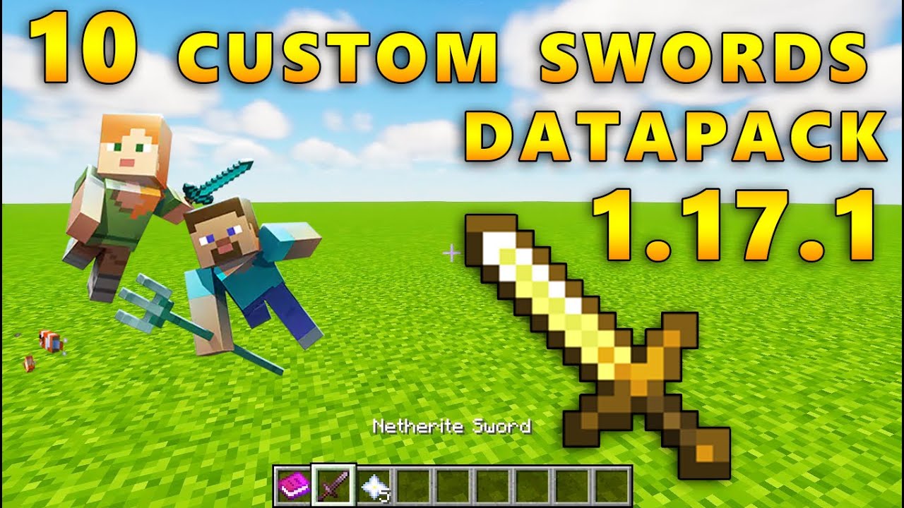 Swords to Spears Data Pack 1.14.2 (Tired of Sword? Here is a Spear) 