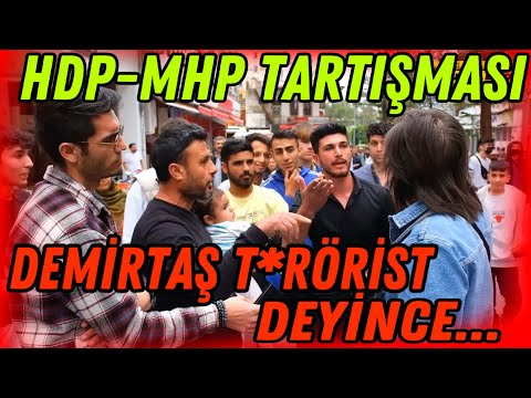 Meydanda HDP-MHP Gerginliği | Ortalık Bir Anda Karıştı | Sokak Röportajı