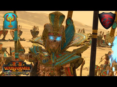 The Gods Have FAILED Long Live The KING! Tomb Kings Vs Vampire Counts. Warhammer 2, Multiplayer 2022