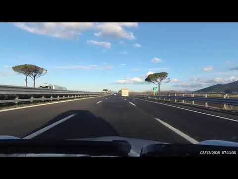 Drive from Quadrelle to Gricignano, Italy 12Mar2019