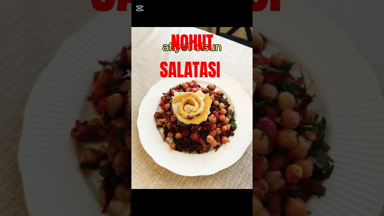 NOHUT SALATASI …. #sağlıklıyemekler #sagliklitarifler #sagliklibeslenme #pratikyemektarifleri NOHUT SALATASI …. #sağlıklıyemekler #sagliklitarifler #sagliklibeslenme #pratikyemektarifleri