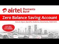 Airtel Payment Bank account open Kaise kare with Video KYC || Airtel Thanks App
