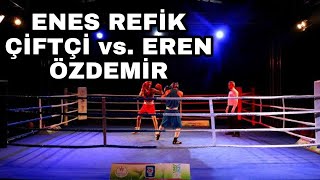 Ünilig Türkiye Boks Şampiyonası Eren Özdemir - Enes Refik Çiftçi- Boks Maçı 2022