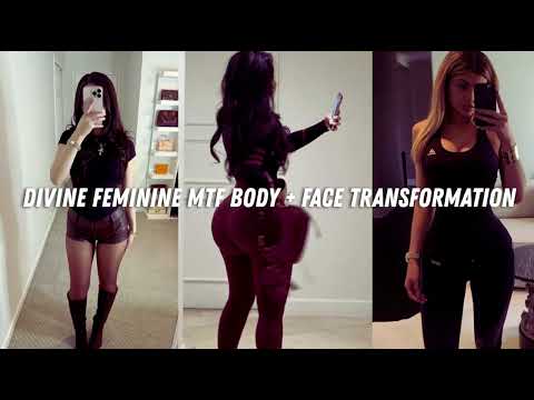 MTF Body Transformation Subliminal Feminine Fat Distribution Curves Bone Structure Realignment
