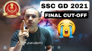 Ssc gd 2021 Final cut-off 😡 By-Mukesh Sir