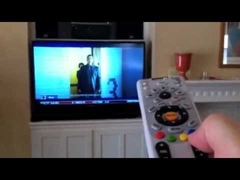 How do you program a DirectTV remote to recognize a TV?