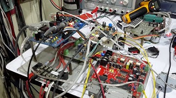 Mach3 CNC controller + diy ac dc servo test !!!