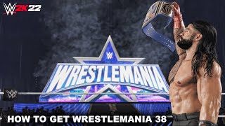 DOWNLOAD NOW! Wrestlemania 38 Arena for WWE 2K22 by Cus7ate9 14,355 views 2 years ago 11 minutes, 23 seconds