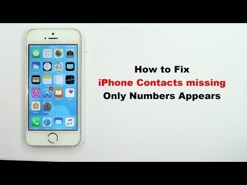 apple watch contacts missing