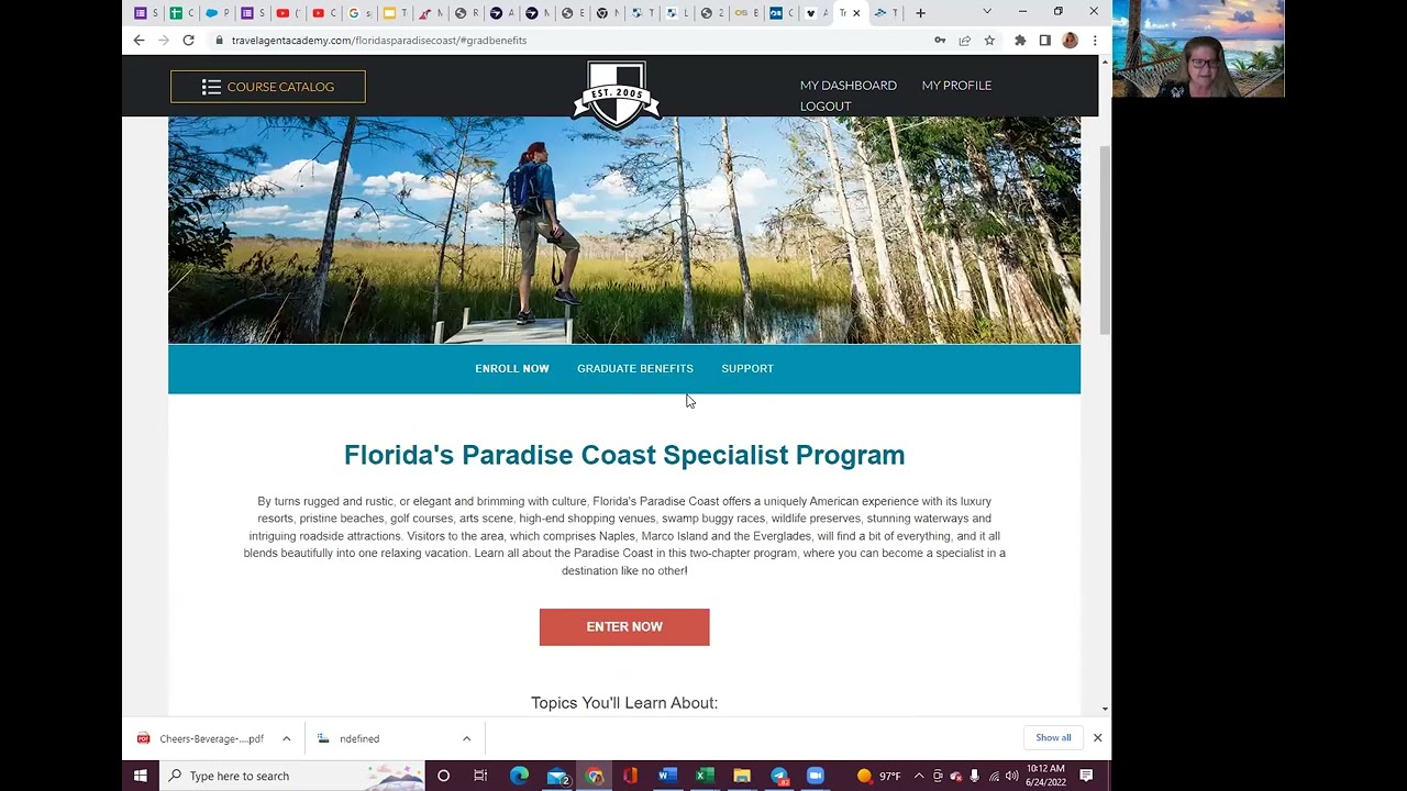 Florida Paradise Coast Cert Workshop