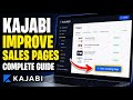 How to update your Kajabi site to improve course sales pages - Complete Guide