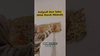 Download Lagu Best seller minimalis! Kaligrafi Ayat Seribu Dinar yang bikin dekorasi makin elegan \u0026 penuh berkah MP3